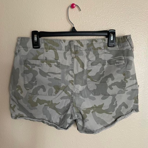 Faded Glory Womens Low Rise Camo Cargo 