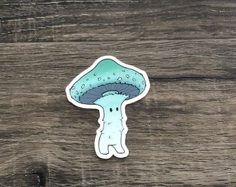 Verdigris Agaric Mushroom - Vinyl Sticker