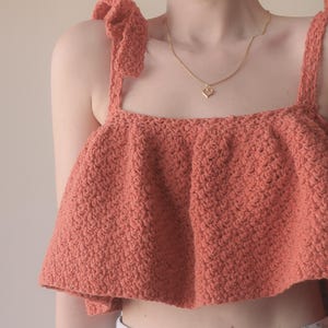Crochet Top PATTERN | Cute Crochet Top for Beginners | Made to measure pattern, inclusive to any size | The Sintra Top