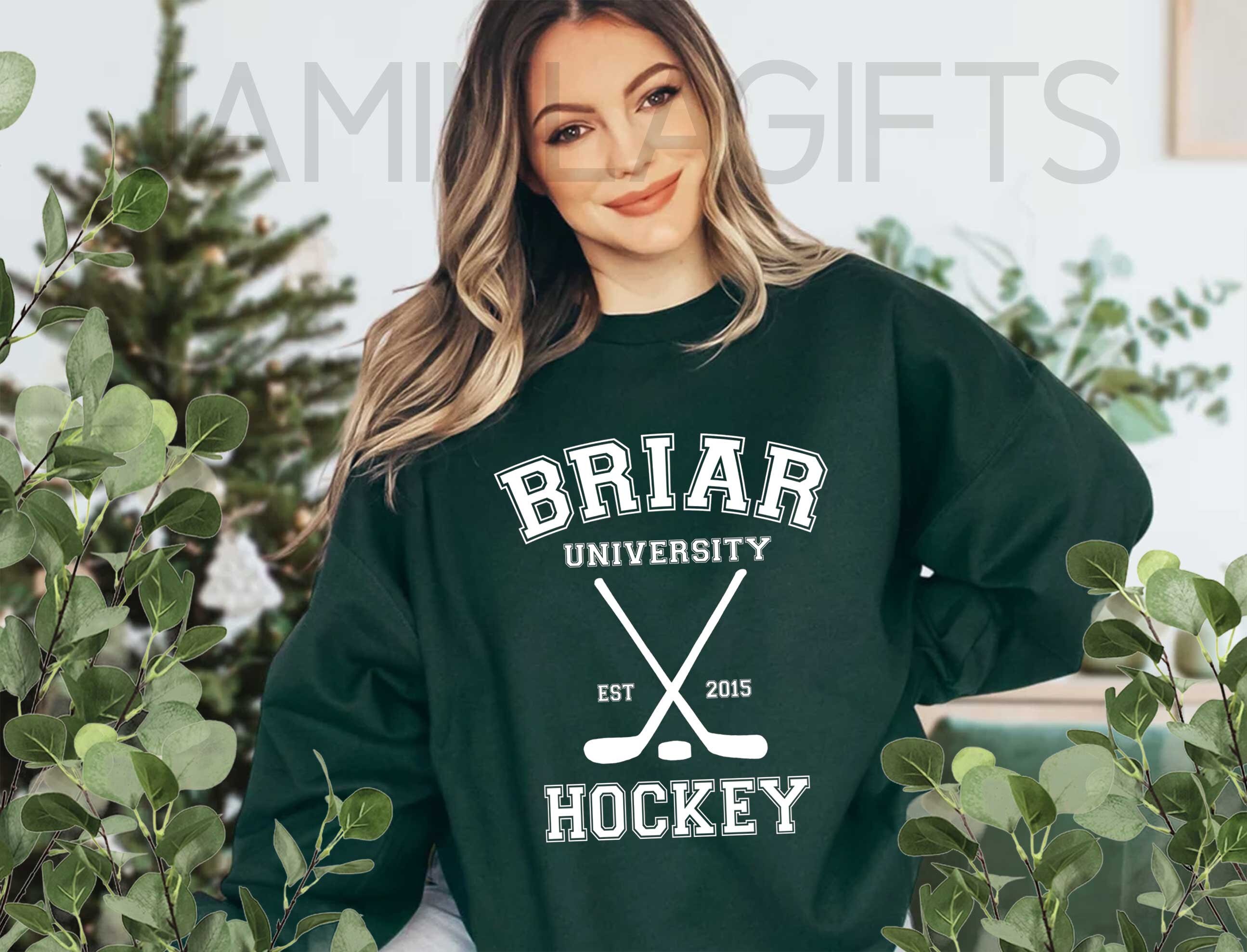 Briar University Hockey Sweatshirt Briar Sweatshirt Briar U - Etsy Canada