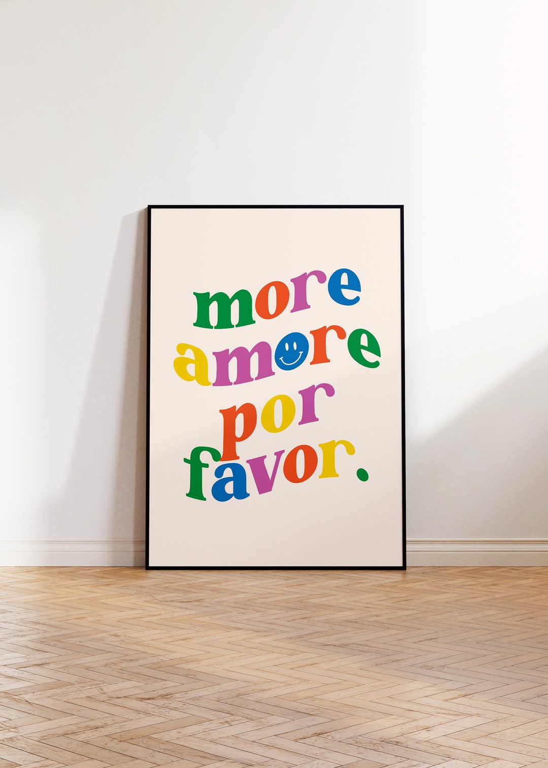 More Amore Por Favor Digital Download Print Retro Wall Decor - Etsy