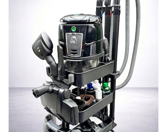 Sistema organizador para carrito Hyla EST con accesorios compatibles con el carrito de servicio IKEA RÅSKOG (modelo de 35 × 45 × 77 cm a partir de 2025)