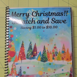 Kerstkleurboek en kras- en bewaarboek