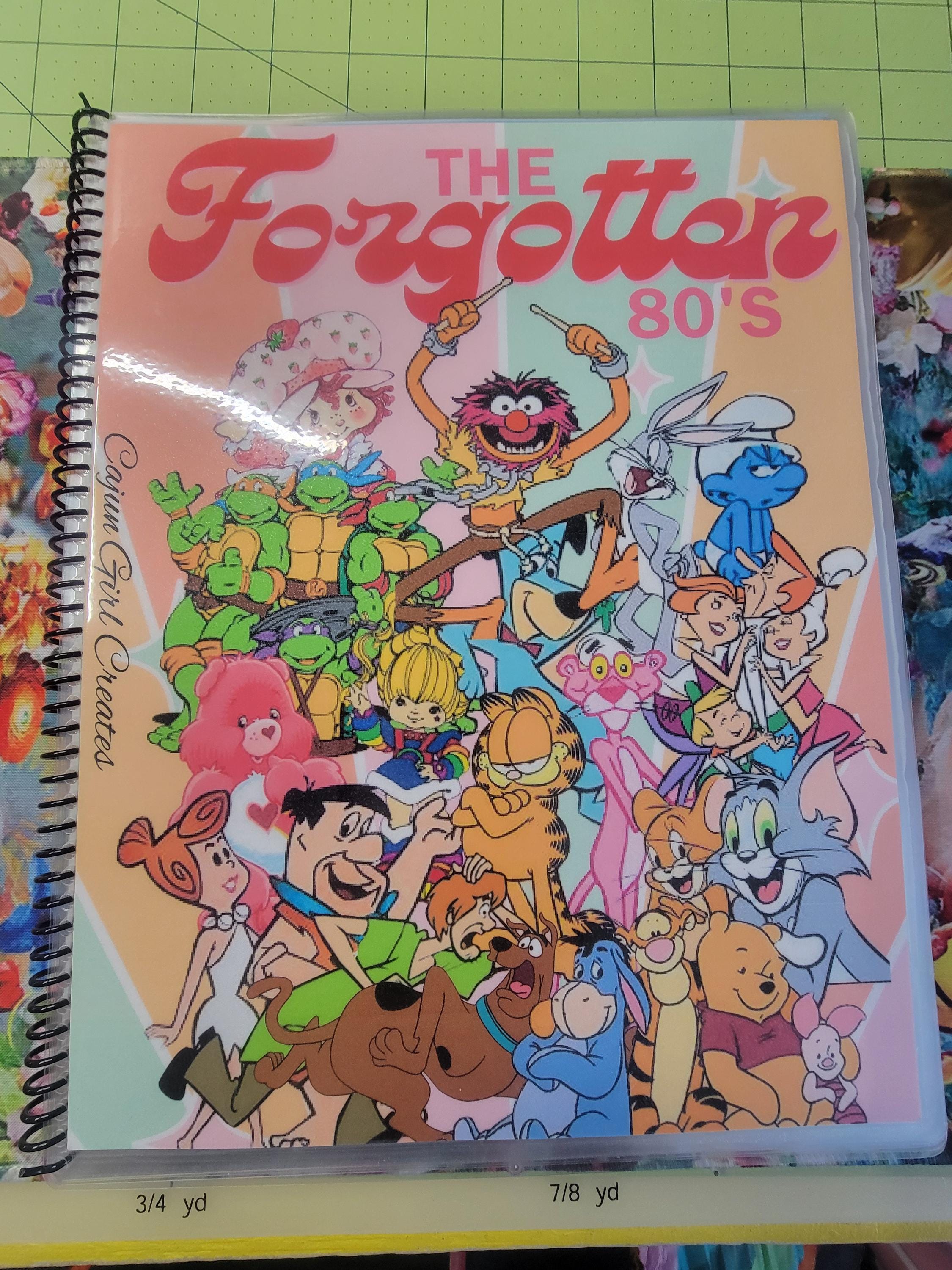 The Forgotten 80's Scratch and Save Challenge Book