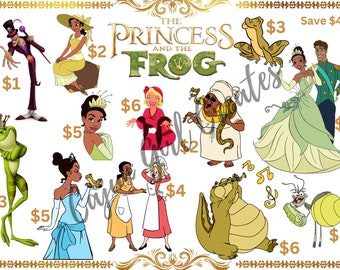 Princess and the Frog Mini Savings Challenge