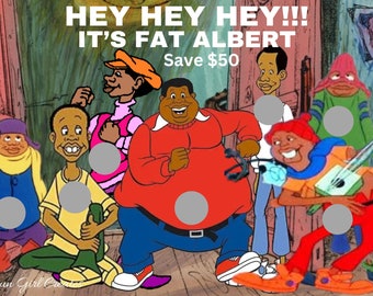 Fat Albert Low Income Scratch and Save Challenge