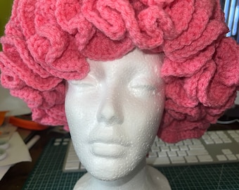 Crochet Ruffle Headband