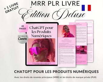 ChatGPT Midjourney AI eBooks: MRR PLR Resell Rights (Canva Editable)