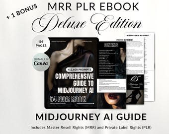 Comprehensive AI Passive Income Guide Bundle: Midjourney, ChatGPT & PLR Mastery (MRR)