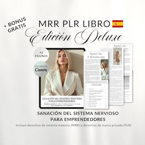 Sanacion Sistema Nervioso Ebook: MRR PLR Weiterverkaufsrechte (Español)