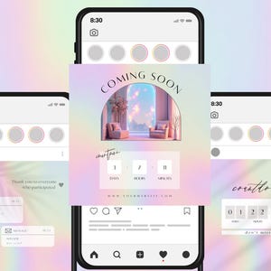 Pastel Beauty Instagram Template Kit: 145 Posts, Stories, Reels, Carousels & Covers