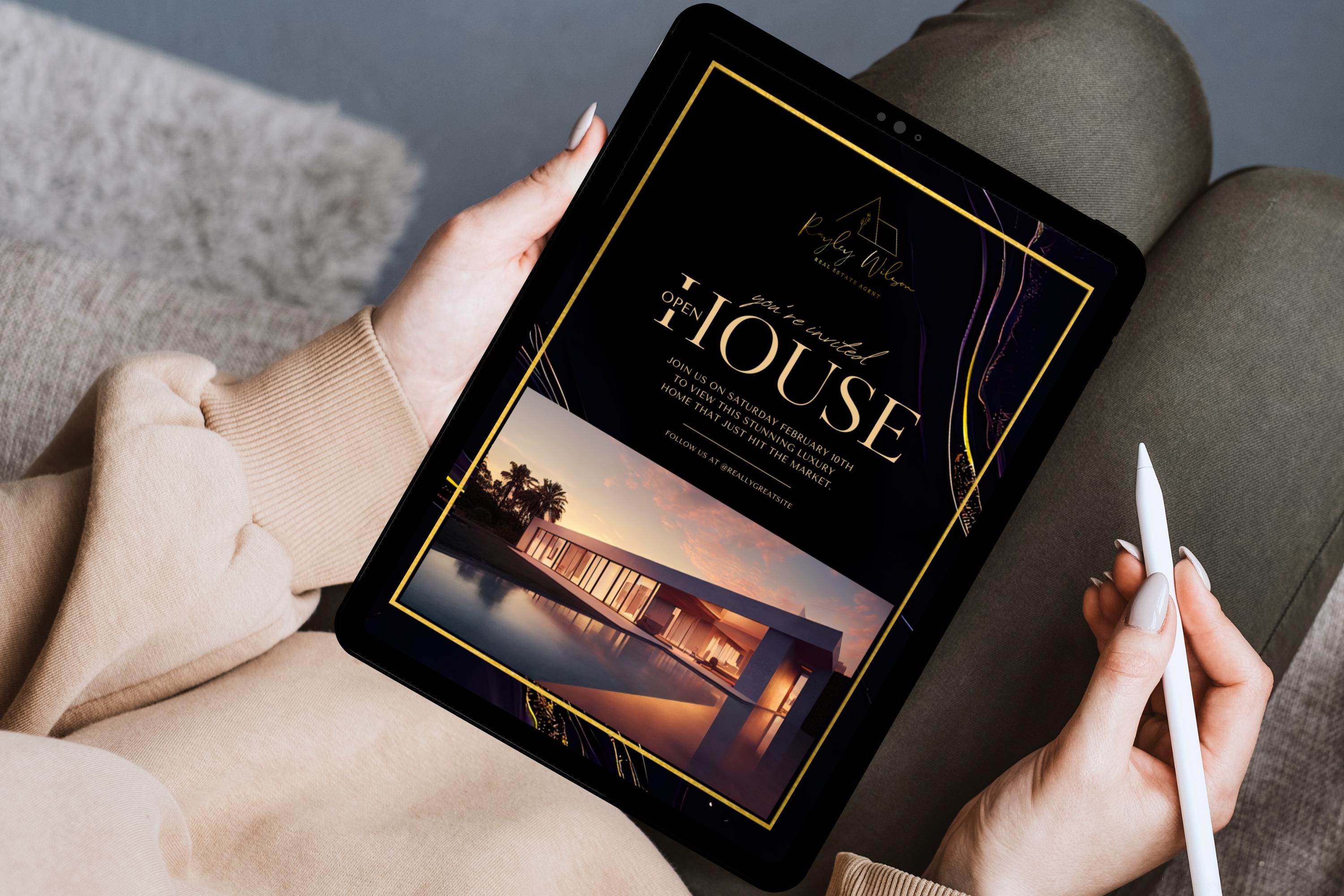 Luxury Black and Gold Brand Kit: 1000 Canva Templates for Social Media ...