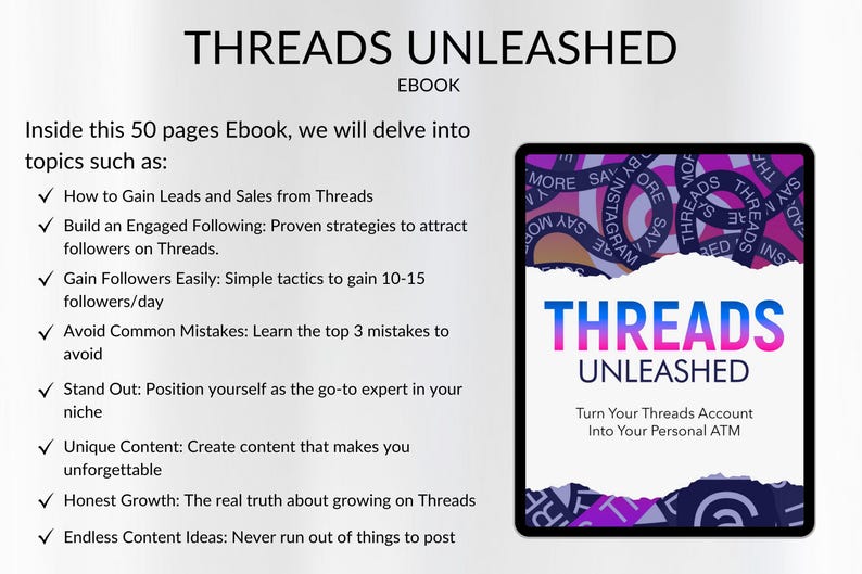 MRR PLR  bundle AI + Threads, threads unleashed Ebook, midjourney ai guide, chat gpt prompts, chat gpt mrr plr bundle, passive income bundle