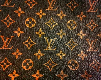 louis vuitton fabric leather