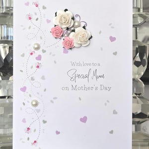 Muttertagskarte, Blumen-Muttertagskarte, spezielle Muttertagskarte, Bemutterungs-Sonntagskarte, Blumenstrauß-Muttertagskarte, Mama-Muttertag