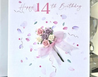 Biglietto Di Auguri Per Il 14° Compleanno Stampabile - Foto 4