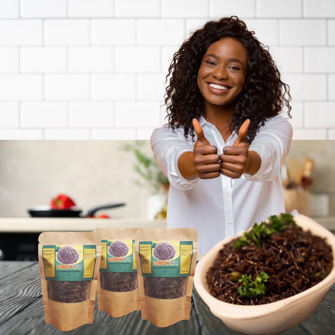 Djondjon, Haitian Djondjon, Dried Black Mushroom, Food, Haitian Food