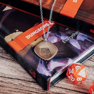 Book Mage Necklace , Fantasy Jewelry for Women, Gift for Gamer