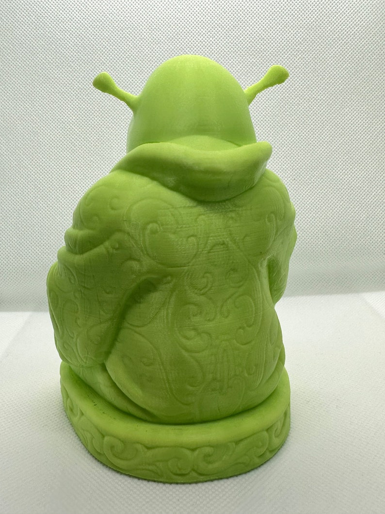 Shrek Buddha 3D Printed Statue Unique Decor for Your Space image 5
