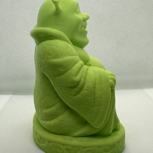 Shrek Buddha 3D Printed Statue Unique Decor for Your Space image 7