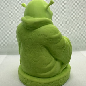 Shrek Buddha 3D Printed Statue Unique Decor for Your Space image 6