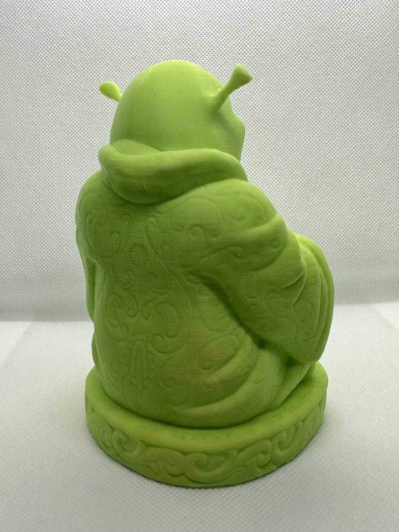 Shrek Buddha 3D Printed Statue Unique Decor for Your Space image 6