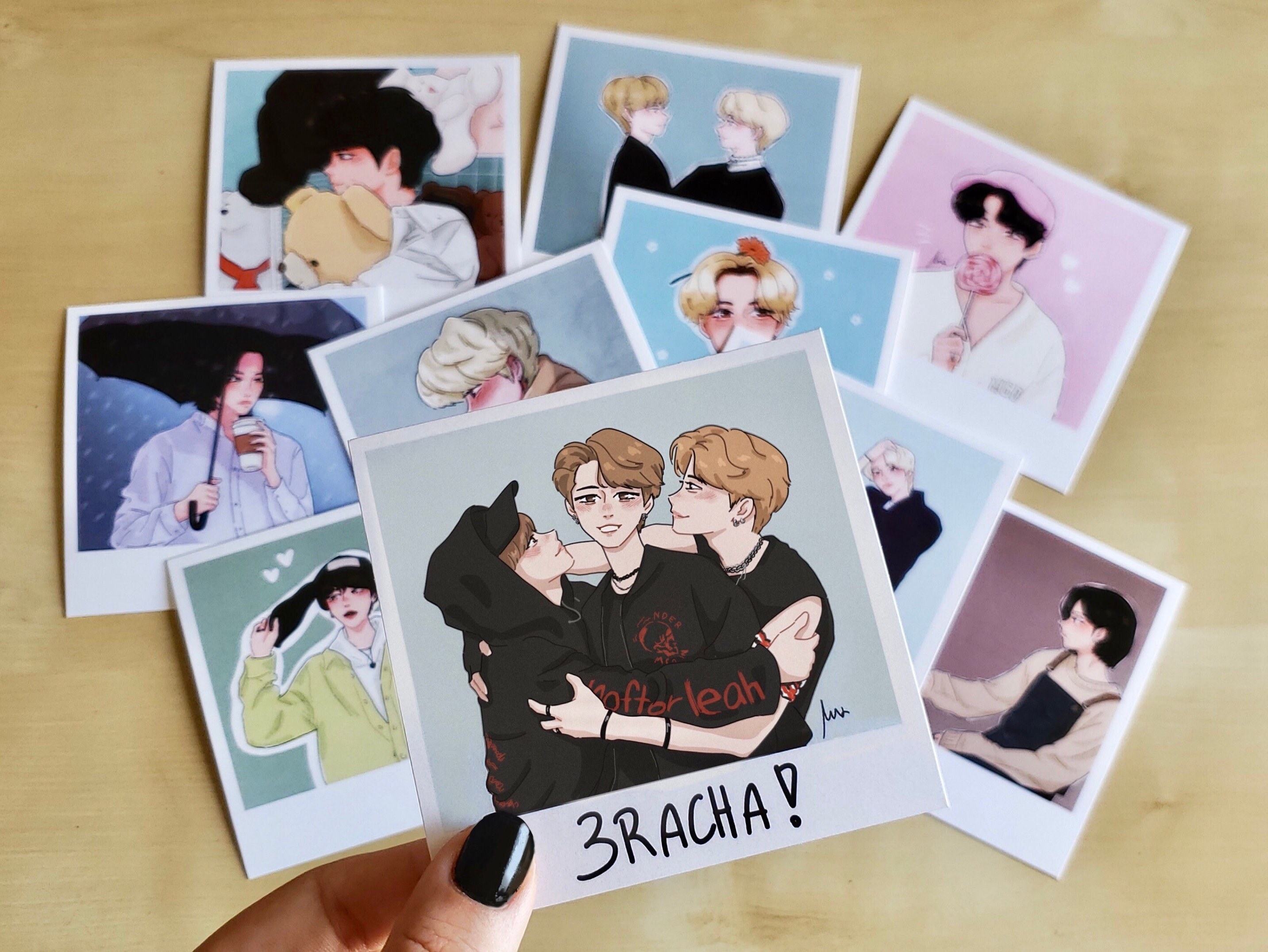 Stray kids polaroid - Etsy Polska