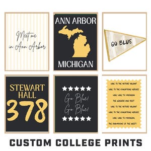 Custom Digital College Prints