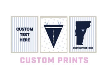 Custom College Prints / Custom University Prints / Custom College Posters Custom Dorm Decor / Collete Posters / College Prints / Dorm Print