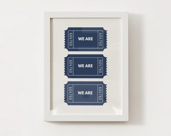Impresión del dormitorio de Penn State Impresión de Penn State Póster de Penn State Decoración de Penn State Arte de pared de Penn State Arte de Penn State