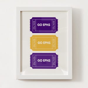 Williams College Print / Williams Poster / Williams Dorm Decor / Retro Williams / Williams Print / College Dorm Williams / Williams Ticket
