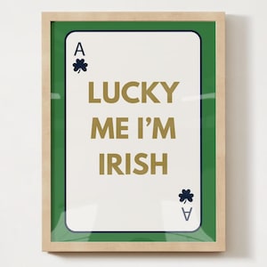 Notre Dame Print / Notre Dame Poster / Notre Dame Wohnheim Dekor / Retro Notre Dame / ND Print / Notre Dame Print / Kleeblatt Print / Lucky Print