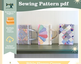 PATTERN Plains & Prairie Bible Sleeve Pattern and Instructions Digital Download
