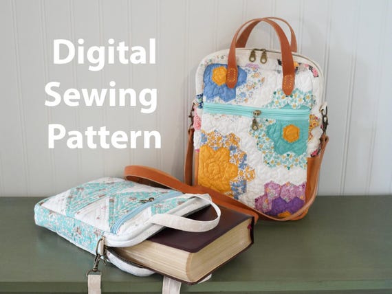 PATTERN Plains & Prairie Bible Bag Pattern and Instructions Digital Download