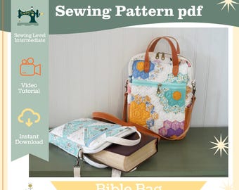 Patrón de bolsa bíblica de llanuras y praderas e instrucciones (descarga digital)