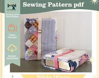PATTERN Plains & Prairie Bible Wrap Pattern and Instructions Digital Download