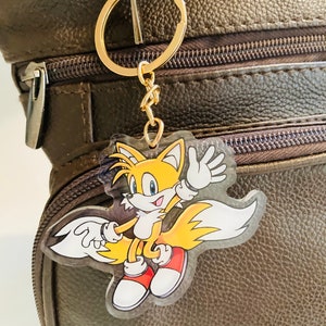 SONIC HEROES - TAILS Acryl Schlüsselbund