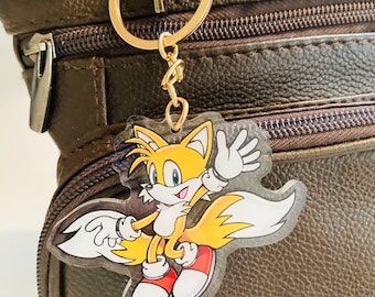 SONIC HEROES - TAILS Acrylic Keychain
