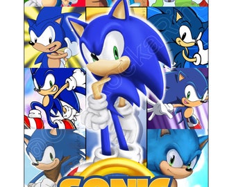 SONIC ERAS 5x7 Glossy Art Print (Heavy Cardstock)