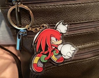 SONIC HEROES - KNUCKLES Acrylic Keychain