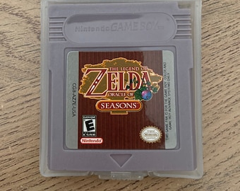 Zelda Oracle of the Seasons Nintendo Gameboy Vintage Video Game GB