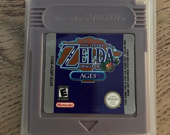 The Legend of Zelda Oracle of Ages Nintendo Gameboy Vintage Video Game GB