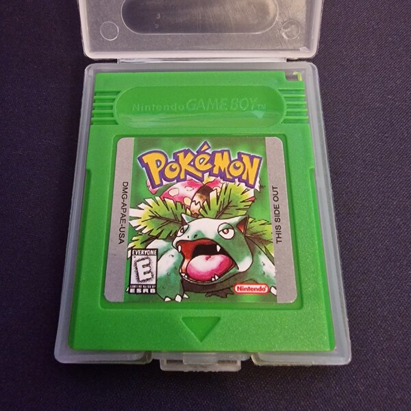 Jeu vidéo Nintendo Gameboy vintage Pokemon Green Edition GB