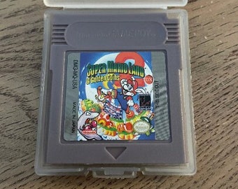 Super Mario Land 2: 6 Golden Coins DX Nintendo Gameboy Vintage Video Game GB