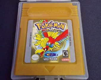 Pokemon Gold Edition Nintendo Gameboy Vintage Video Game GB