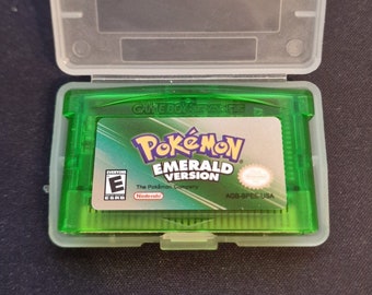 Pokemon Emerald Nintendo Gameboy Advance Vintage Video Game GB