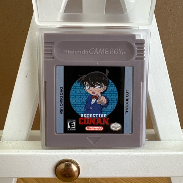 Détective Conan, The Mechanical Temple Murder, étui pour Gameboy Nintendo, jeux vidéo vintage GB