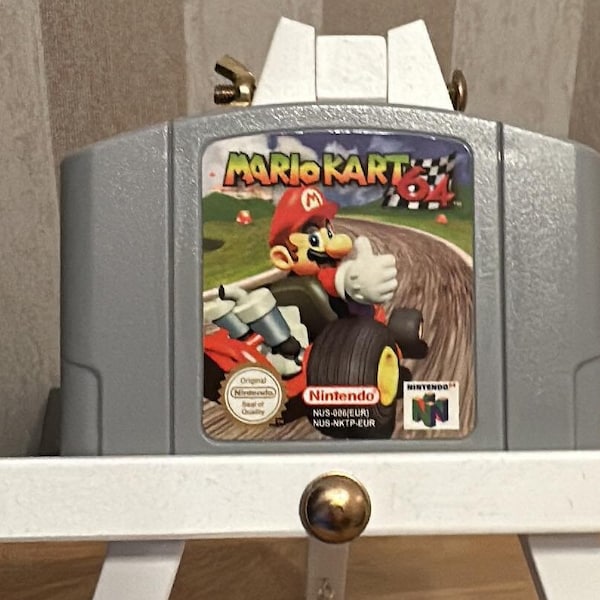 Mario Kart 64 for the Nintendo 64 (N64) PAL version