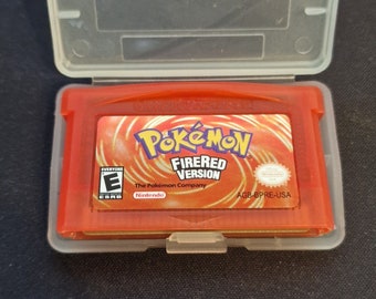 Pokemon Fire Red Nintendo Gameboy Advance Vintage Video Game GB