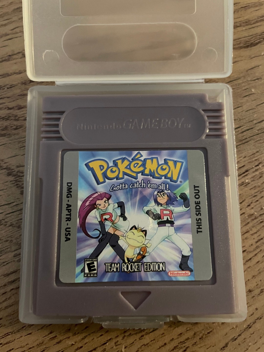 Pokemon Team Rocket Edition Nintendo Gameboy Vintage Video Game GB Etsy